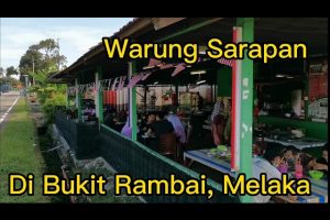 Kedai Makan di Bukit Rambai, Malaysia