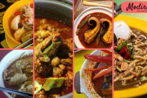 Kedai Makan di Kampong Masjid Tanah, Malaysia