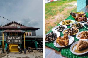 Kedai Makan di Kluang, Malaysia