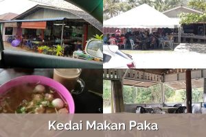 Kedai Makan di Paka, Malaysia