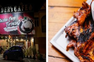 Kedai Makan di Parit Buntar, Malaysia
