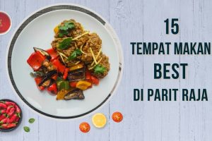 Kedai Makan di Parit Raja, Malaysia