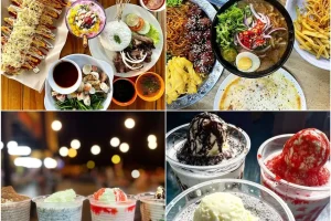 Kedai Makan di Pelabuhan Klang, Malaysia