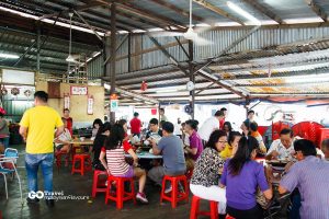 Kedai Makan di Tanjung Sepat, Malaysia